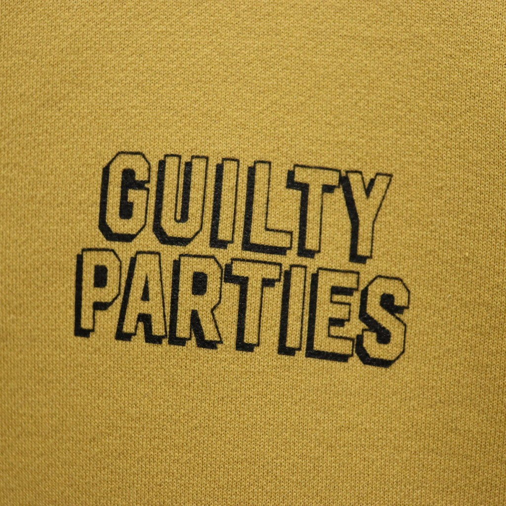 MIDDLE WEIGHT PULLOVER HOODED SWEAT SHIRT #YELLOW [26SS-WMC-SS07]