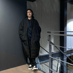 RECYCLED DOWN MA-1 LONG COAT #Black [FSU09242U0001]