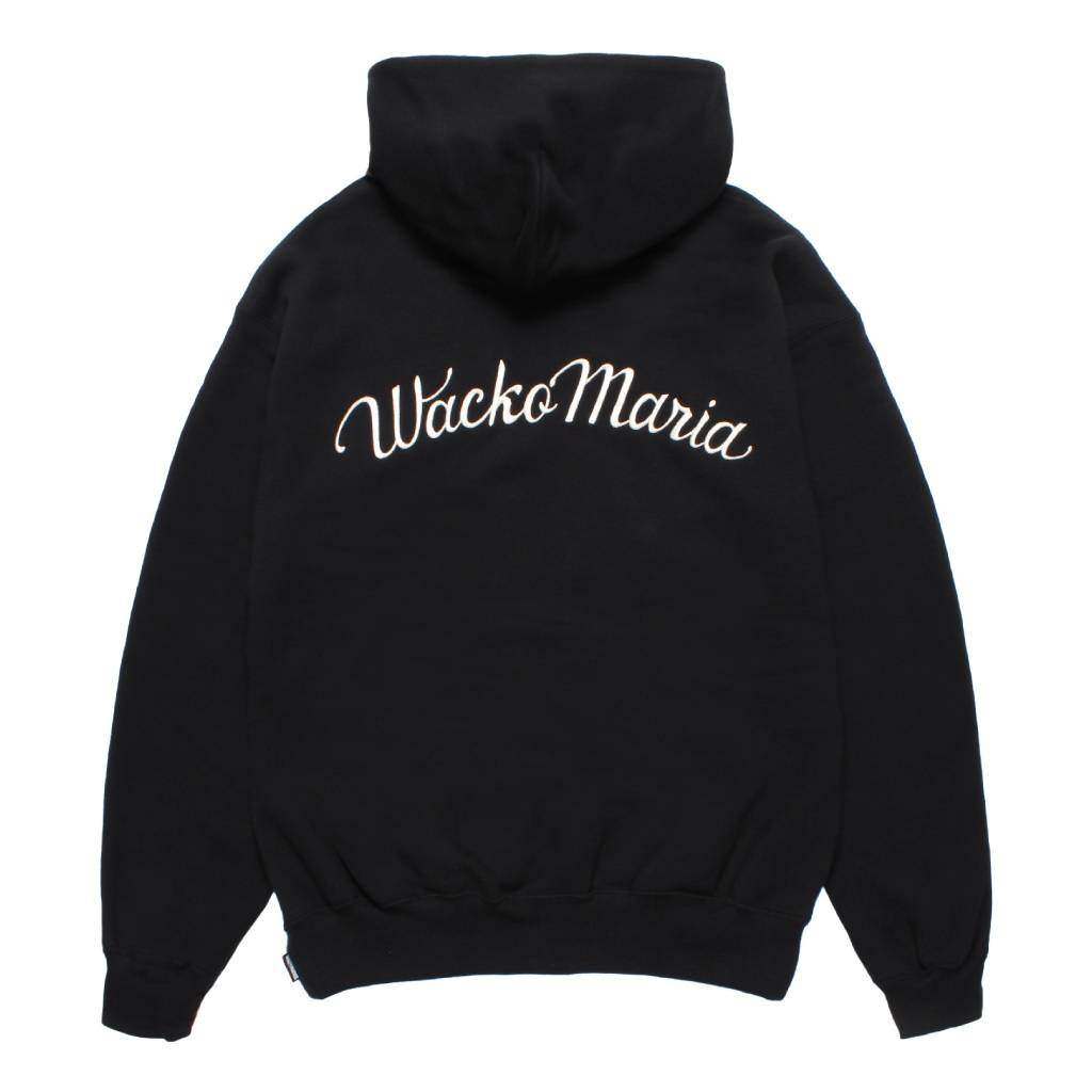 中等重量套頭連帽衛衣（TYPE-2）#黑色 [25FW-WMC-SS07]