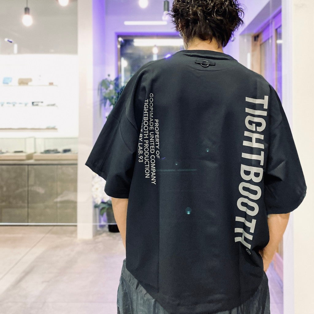 TIGHTBOOTH | 「GTB-07T」 Dual Arena Logo Tee #Black [GOOPI-25AW-OCT-01]