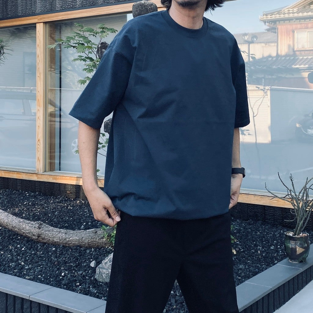 TECH DRAWSTRING TEE S/S #NAVY [BE-32026W]