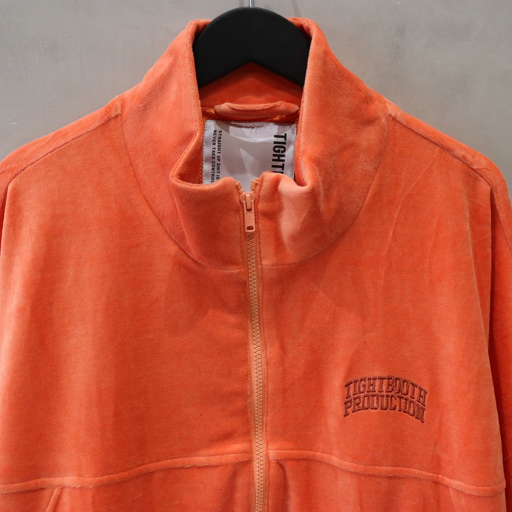 VELOR TRACK JACKET #ORANGE [FW24-JK14]