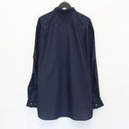 TECH REGULAR COLLAR SHIRT L/S #NAVY [BE-83025W]