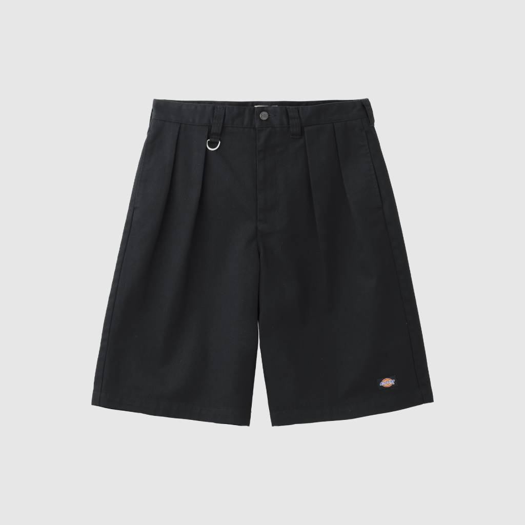 Dickies | Tuck Wide Shorts #Black [SD26S-PT07]