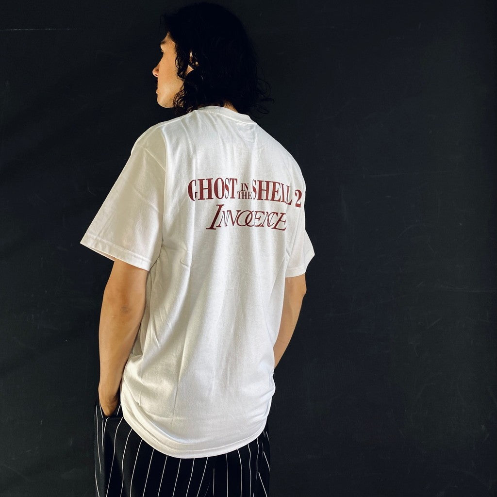 攻殼機動隊2：無罪 | 攻殼機動隊 | 圓領T卹 - 款式1 - #白色 [INNOCENCE-WM-TEE01]