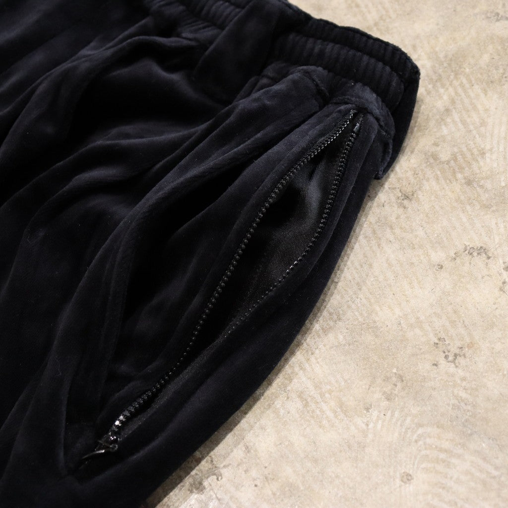 VELOUR BALLOON PANTS #BLACK [FW24-B07]