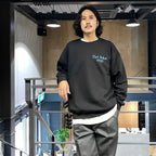 CHET BAKER | CREW NECK SWEAT SHIRT ( TYPE-1 ) #BLACK [CHETBAKER-WM-SS06]