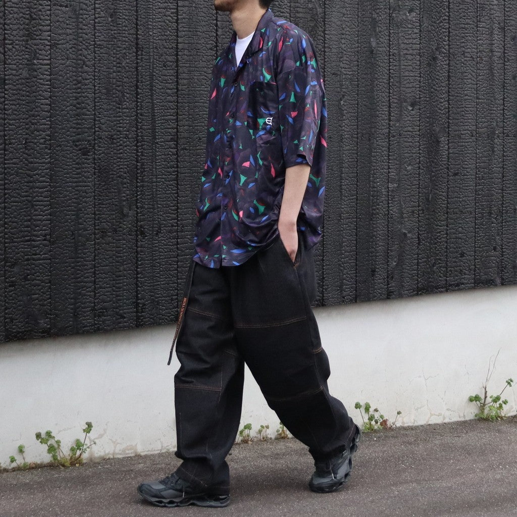 JULIEN OPEN S/S SHIRT #Black [26SS-S02]