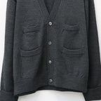 TECH KNIT CARDIGAN Brewed Protein #CHARCOAL [BE-72026W]