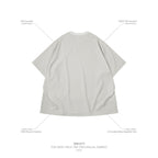 "WR-01T" 全新科技T卹（防水）#奶油色 [GOOPI-25SS-APR-01]