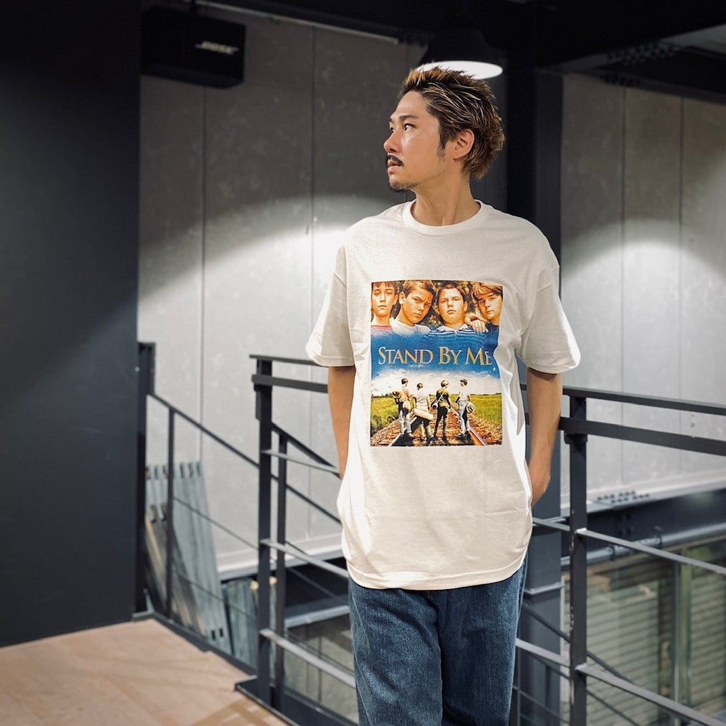 STAND BY ME | CREW NECK T-SHIRT ( TYPE-2 ) #WHITE [SBM-WM-TEE02]