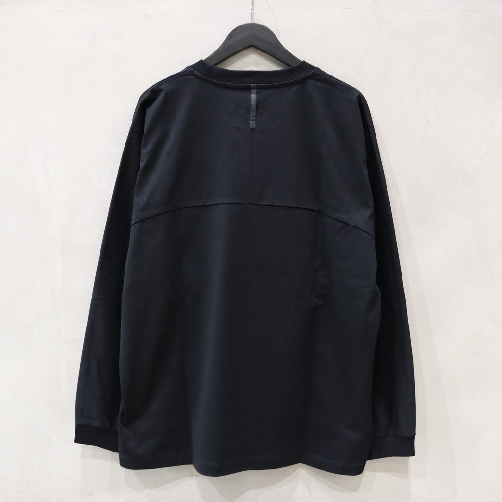 DOLMAN LONG/S TEE #BLACK [MNA-LAN-11]
