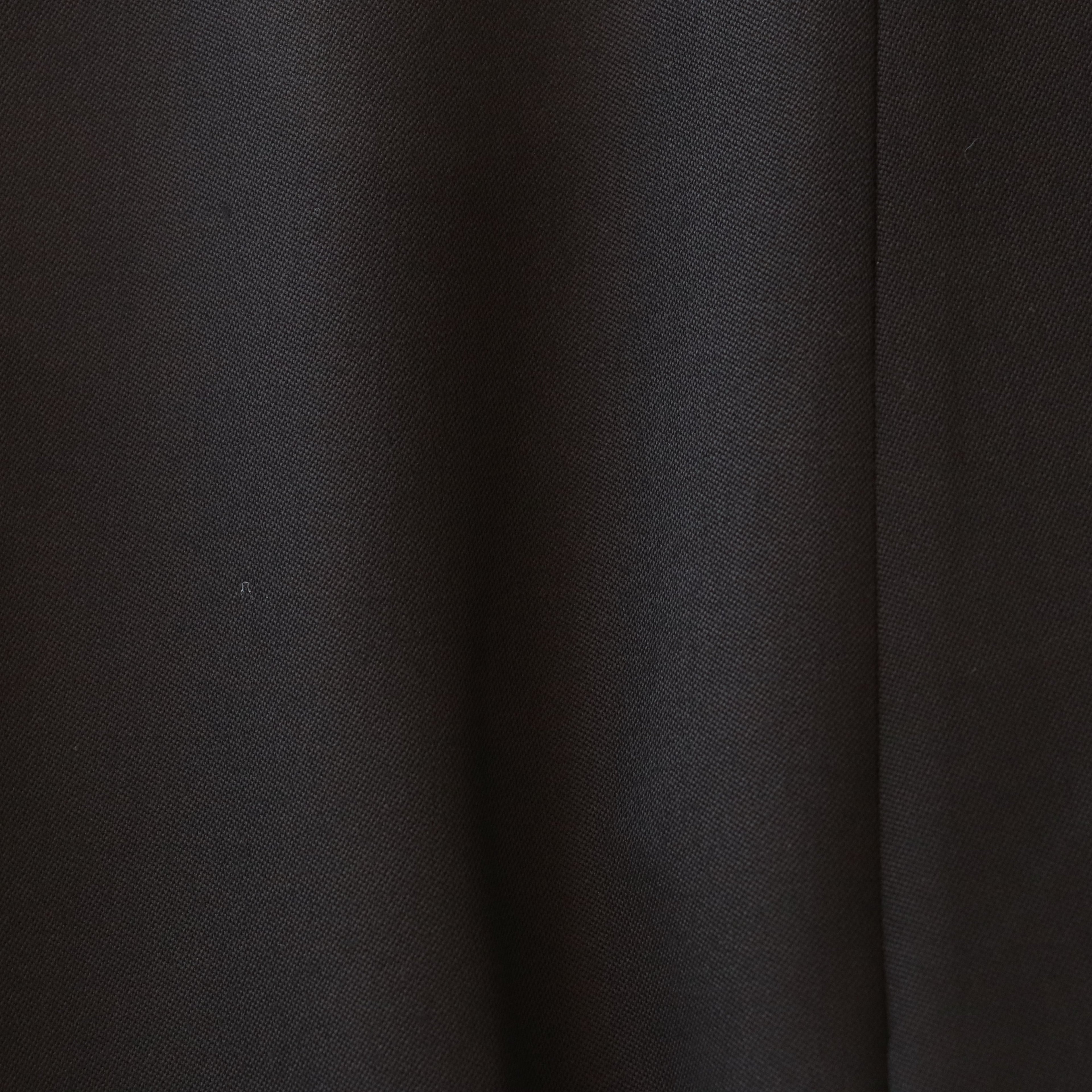 SINGLE BREASTED JACKET -TYPE 1- #BLACK [23FW-WMO-SU01]