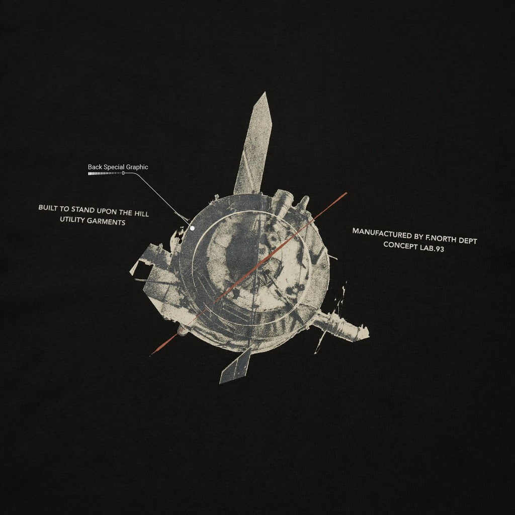 M001-G "LAB-93" Graphic Tee #SHADOW [GOOPI-24SS-APR-02]