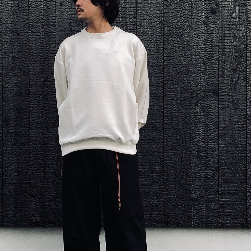 EVD3 Oversized Crewneck #Cream [GOOPI-26AW-SEP-03]
