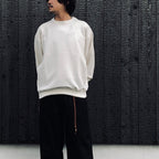 EVD3 Oversized Crewneck #Cream [GOOPI-26AW-SEP-03]