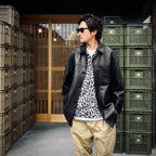 皮革外套（TYPE-2）#黑色 [25FW-WMO-CO04]