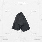 「GNV-S1」 SOFTBOX Oversized Strap Shirt #GRAY [GOOPI-24SS-APR-03]