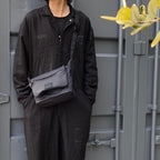 大麻連身褲 #黑色 [24SS-B04]