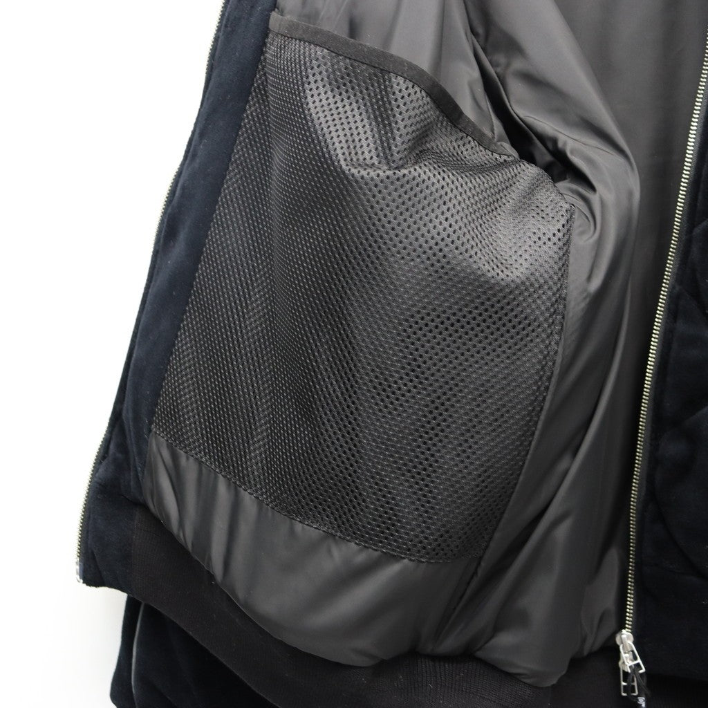 DELUXE | VELOUR SOUVENIR JKT #Black [20TH-JK03]