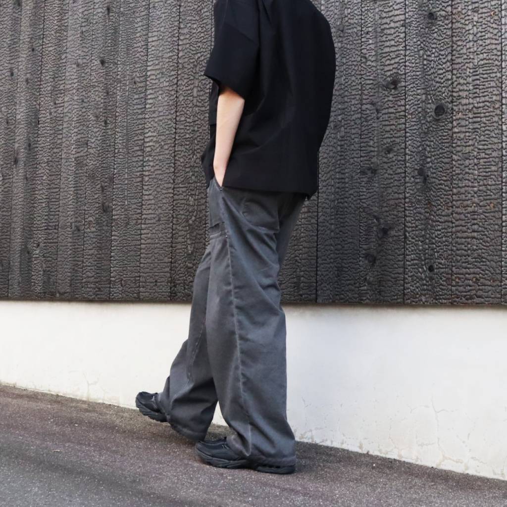 GARMENT DYE WORK TROUSER #CHARCOAL [FST03262U0001]