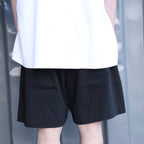 LABEL LOGO 衝浪短褲 #黑色 [SU25-B07]