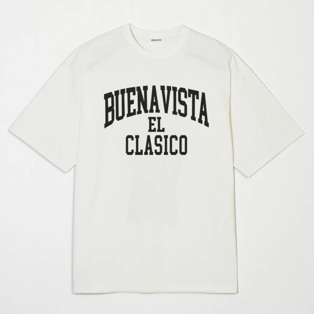 BV COLLEGE LOGO TEE #WHITE [BV-CUT2500810]
