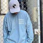 Cotton L/s T-shirt_City Country City #DEEP BLUE [CCC-241T004]