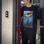 THE DARK KNIGHT TRILOGY | CREW NECK T-SHIRT ( TYPE-2 ) #BLACK [TDKT-WM-TEE02]