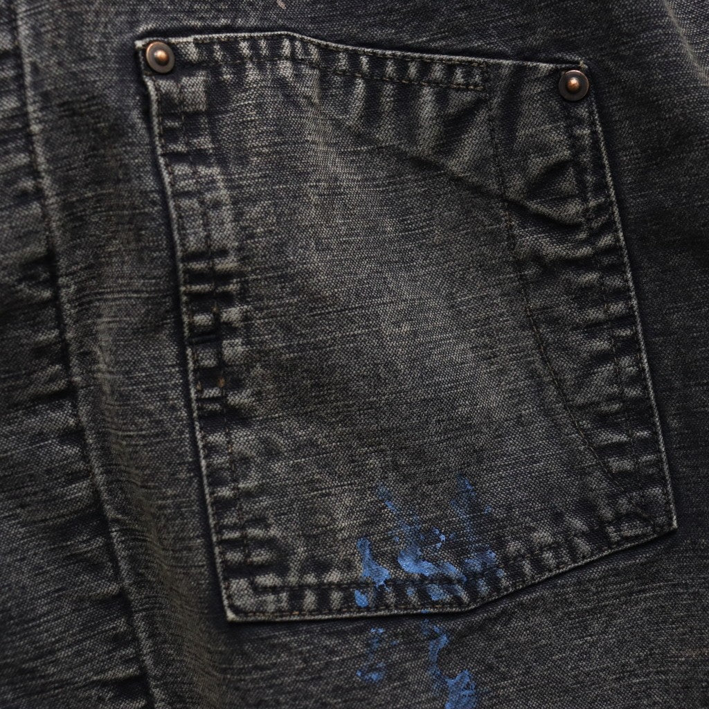 DUCK COVERALL BLANKET LINER AGED #AGED BLACK [BW252-DCBL]