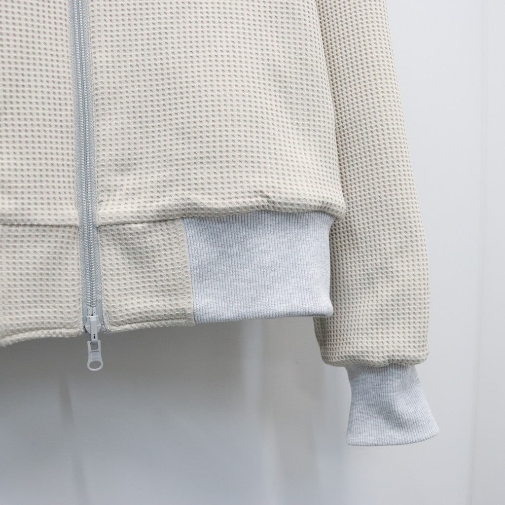 TECH SWEAT DOUBLE FACE PARKA #HEATHER GRAY [BE-54026W]