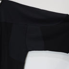 3/4 袖鈴木 T 卹 #黑色 [SU25-T02]