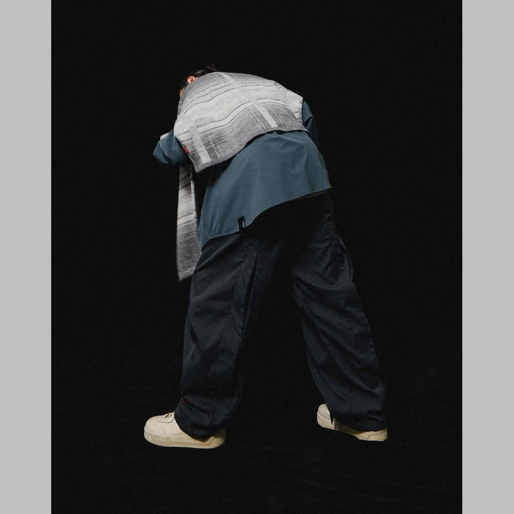 「RMX-P01」 SOFTBOX Tailored Trousers #DARK LOCH-NESS [GOOPI-24AW-DEC-01]