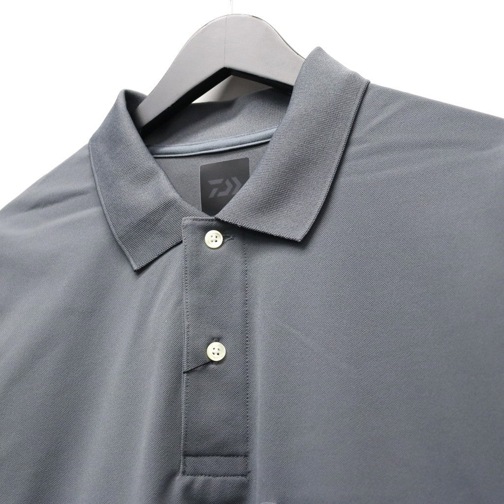 TECH POLO SHIRT S/S #CHARCOAL [BE-37026]