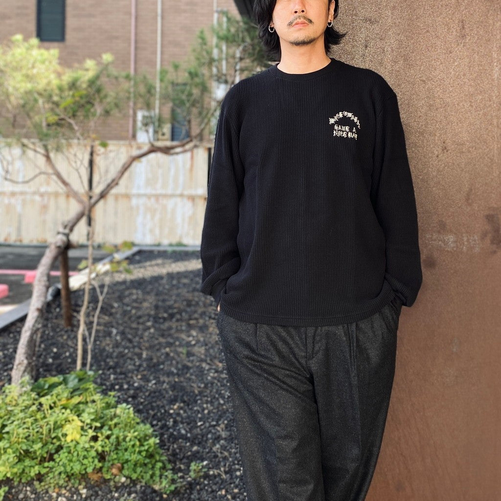THERMAL SHIRT #BLACK [26FW-WMT-TM01]