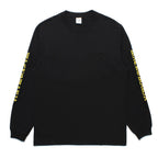 WASHED HEAVY WEIGHT CREW NECK LONG SLEEVE T-SHIRT ( TYPE-4 ) #BLACK [25SS-WMT-LT04]