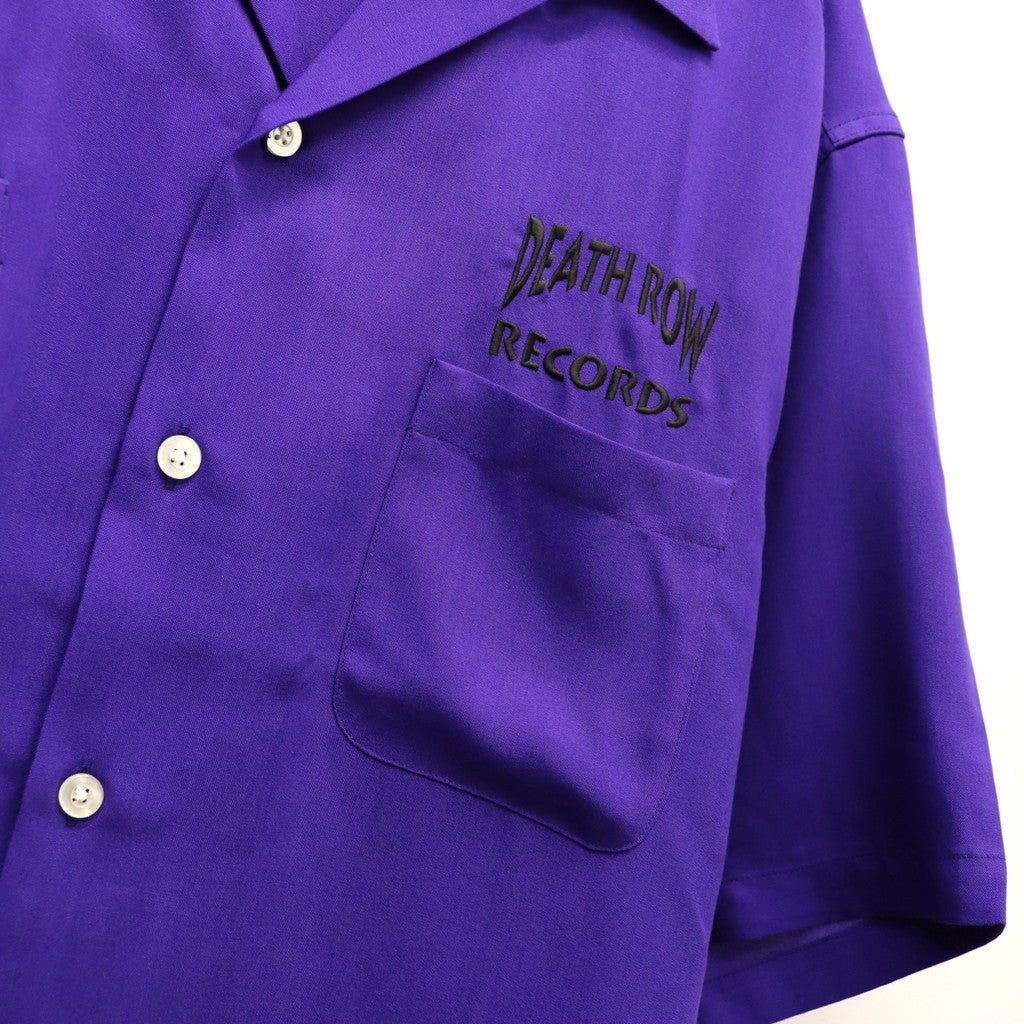 DEATH ROW RECORDS | 50'S SHIRT S/S #PURPLE [DEATHROW-WM-OC01]