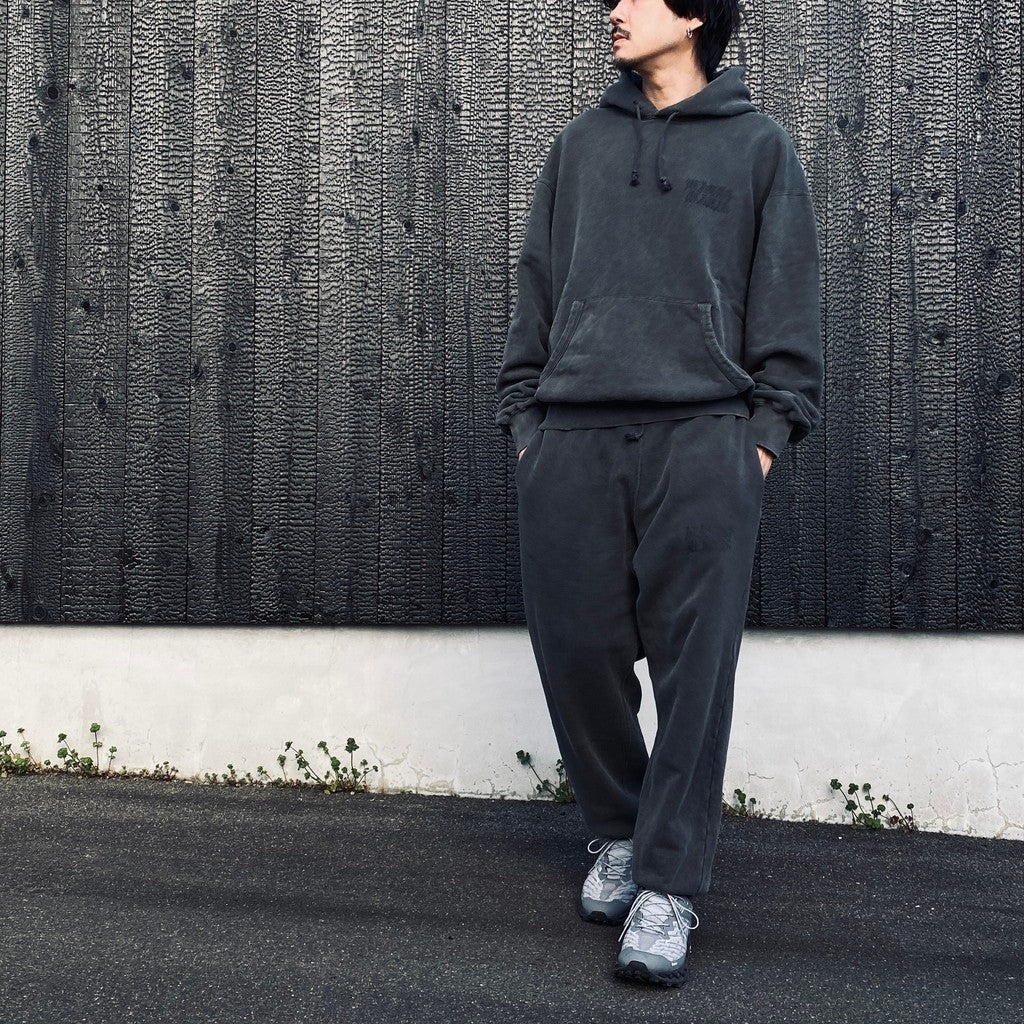 WASHED MIDDLE WEIGHT SWEAT PANTS #GRAY [26SS-WMC-SP02]