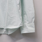 SH LONG SLEEVE IN POPELINE #MISTY BLUE 804 [20CMSH229A]