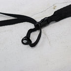 TEXTURED TWILL DRAWSTRING SACOCHE #BLACK [FTT36261B0005]