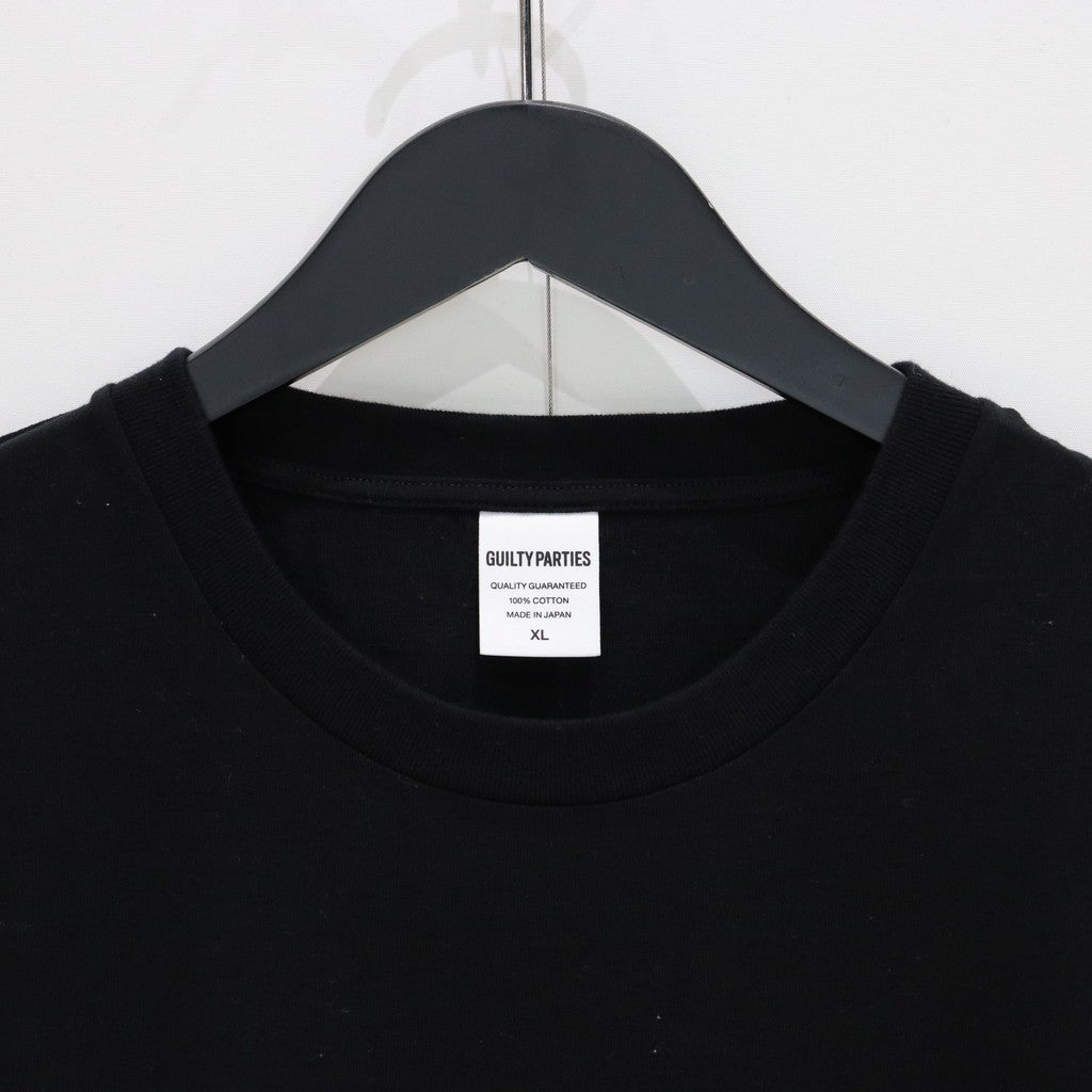 WASHED HEAVY WEIGHT CREW NECK T-SHIRT ( TYPE-10 ) #BLACK [25SS-WMT-WT10]