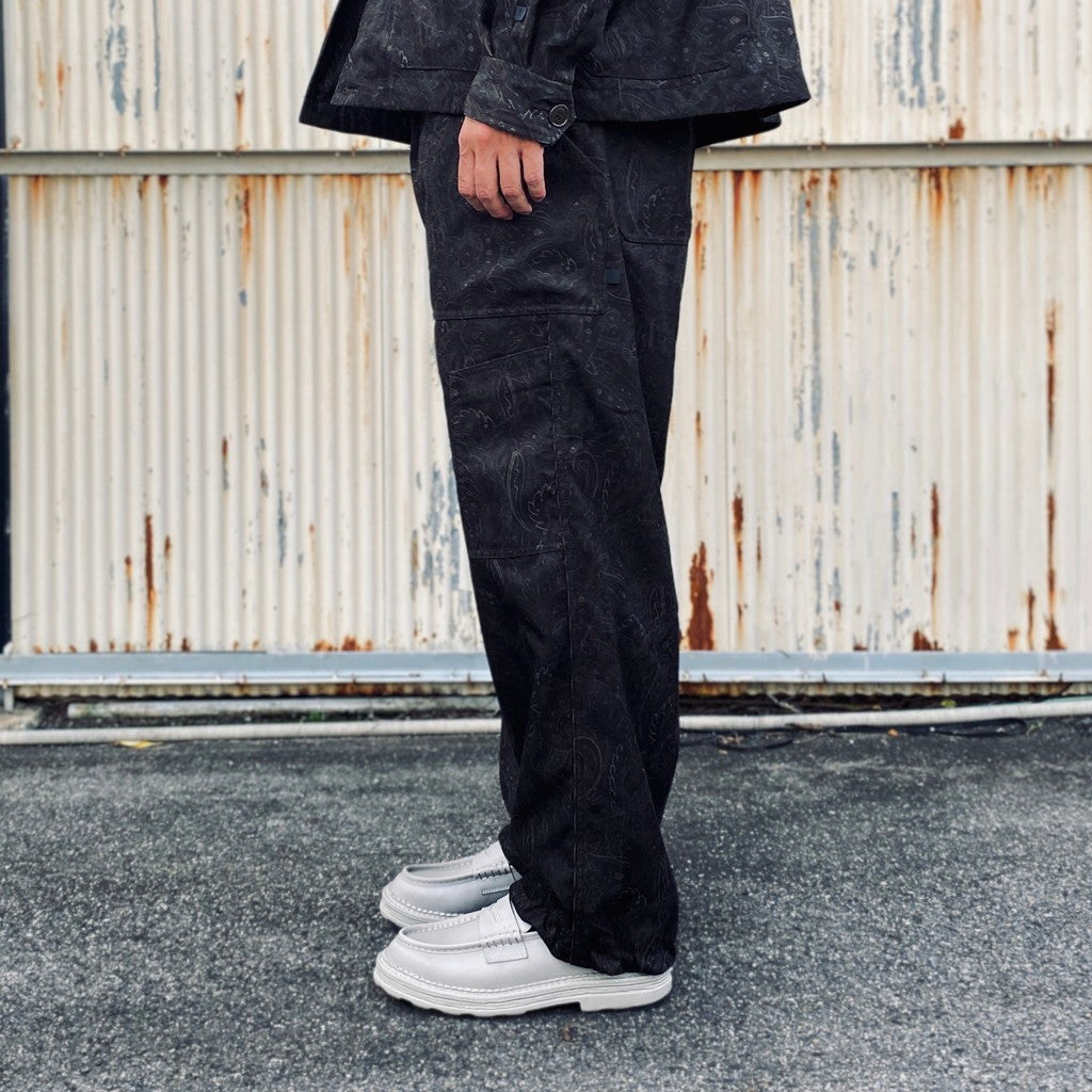 TECH MECHANICS PANTS CORDUROY PAISLEY #D.BROWN [BP-44026W]