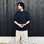 TECH KNIT POLO S/S #INK BLACK [BE-43026]