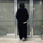 VELOUR BALLOON PANTS #BLACK [FW24-B07]