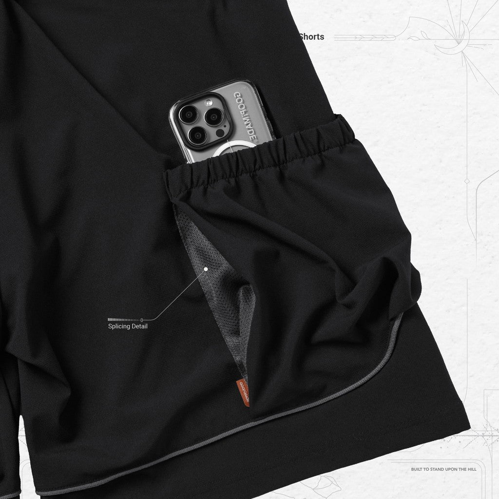 "LM-S01" G-輕便實用短褲 #SHADOW [GOOPI-24SS-AUG-01]