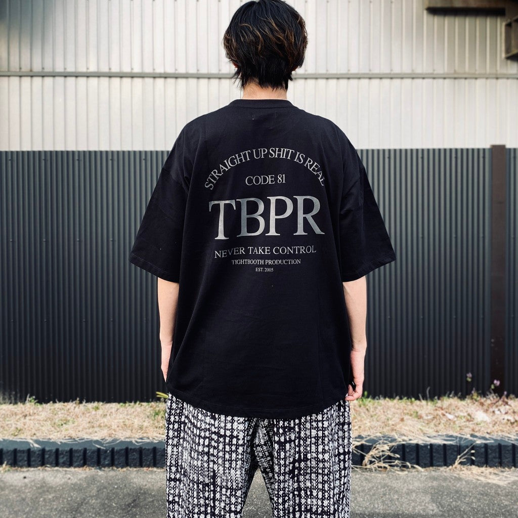 STRAIGHT UP S/S T-SHIRT #Black [SS26-T04]