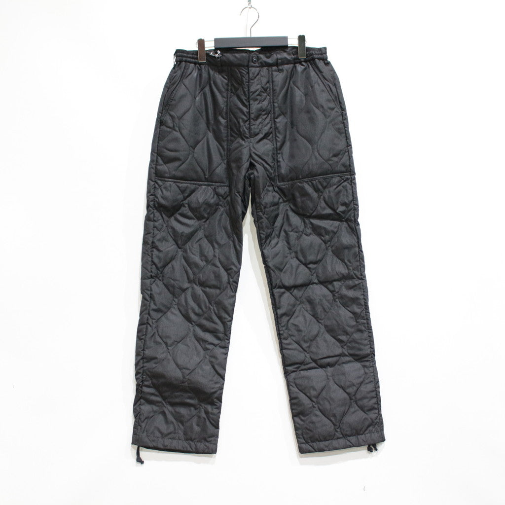 MILITARY DOWN PANTS #BLACK [TAION-131ML-1]