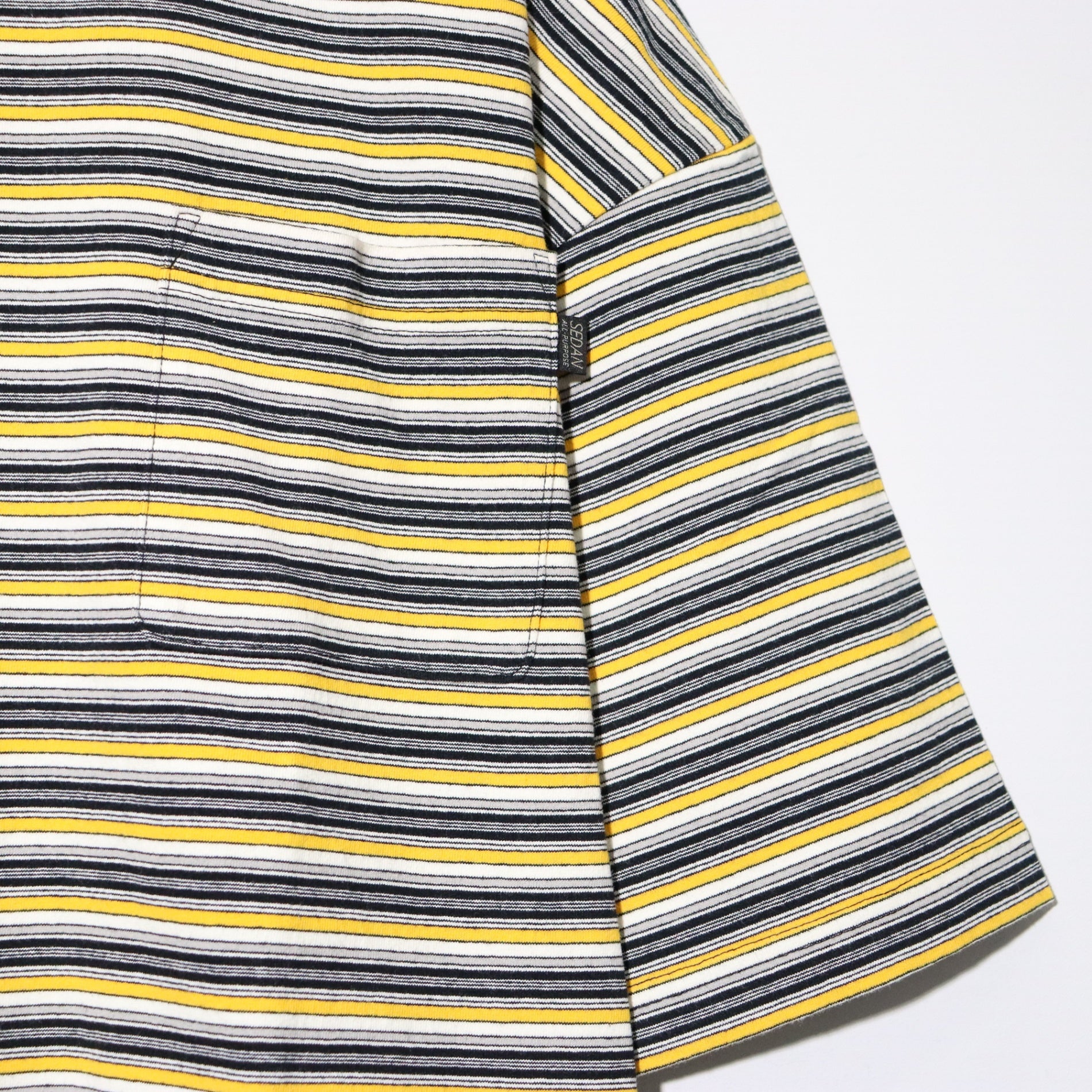 Striped S/S Tee #Gold x Black [SD26S-CT07]