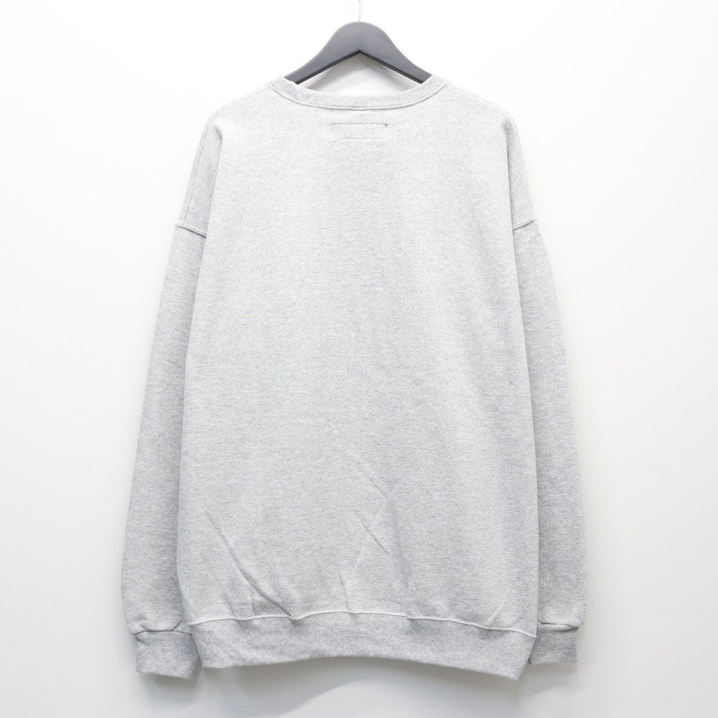 TIM LEHI | CREW NECK SWEAT SHIRT #GRAY [26SS-WMC-SS09]
