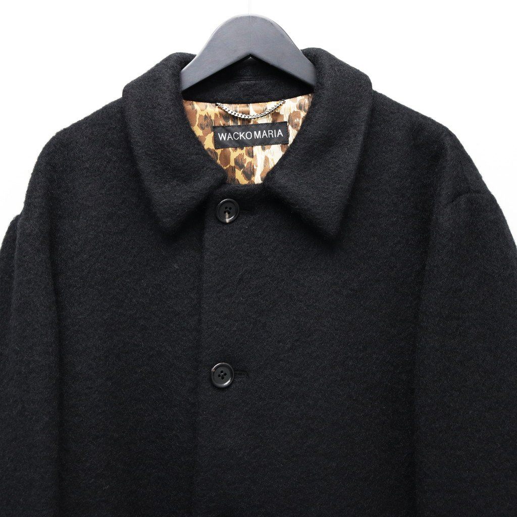 BAL COLLAR COAT ( TYPE-2 ) #BLACK [25FW-WMO-CO02] – cocorozashi